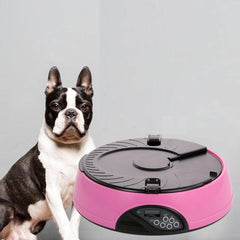 Pet Dog Feeder AUTO PET FEEDER Cat Bowl Dispenser LCD Automatic Program Digital