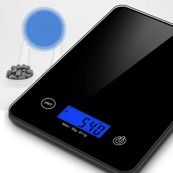 5KG/1g Digital Kitchen Scales Electronic Weight Scale Food Fruit Meat Postal New - Lets Party