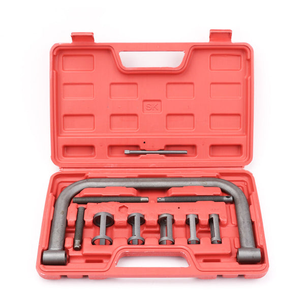 New 10pc Valve Spring Compressor Tool Kit for Car Motorcycle Petrol Engines AU - Lets Party