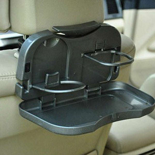 Auto Dining Table Car Food Back Seat Folding Tray Cup Holder Drink Desk Kids - Lets Party