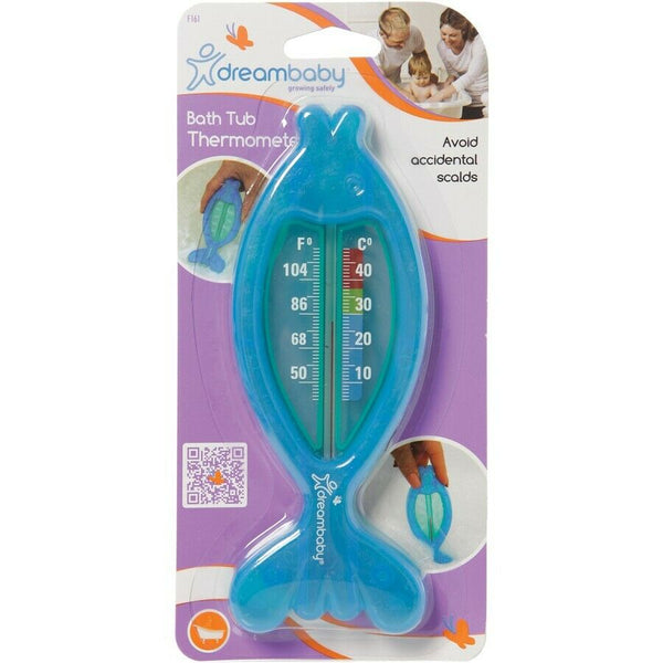 Dreambaby Fish BathTub Bathing Grooming Thermometer Safety Shower Baby Gift - Lets Party