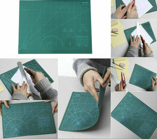 A2 Cutting Mat Self Healing Double-side Art Craft DIY Hobby Cutting Board PVC - Lets Party