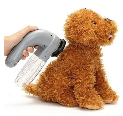Electric Pet Dog Cat Hair Remover Cleaner Grooming Brush Comb Vacuum Trimmer AUS - Lets Party