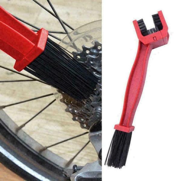 Chain Brush Wheel Cleaning Cleaner Motorcycle Bike Bicycle Motocross Motorbike - Lets Party