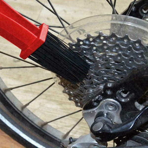 Chain Brush Wheel Cleaning Cleaner Motorcycle Bike Bicycle Motocross Motorbike - Lets Party