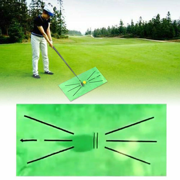 Golf Training Mat for Swing Detection Batting Golf Training Practice Aid Game AU - Lets Party