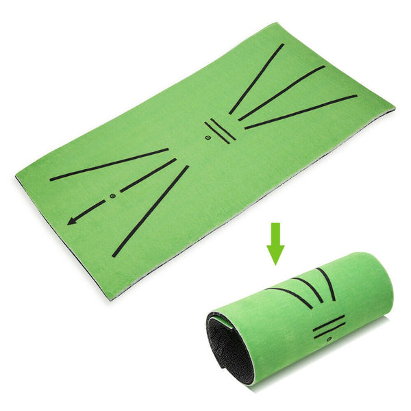 Golf Training Mat for Swing Detection Batting Golf Training Practice Aid Game AU - Lets Party