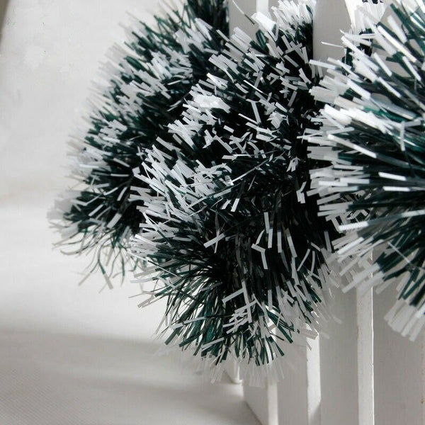 2M Christmas Tinsel Pine Garland Xmas Tree Ornament Bows Hanging Decoration AU - Lets Party