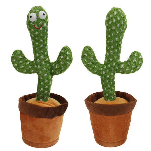 Dancing Cactus Plush Toy Electronic Shake with Song Cute Dance Succulent Lovers - Lets Party