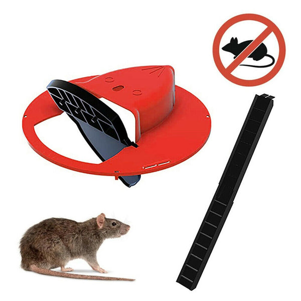 Flip N Slide Bucket Lid Mouse Trap Flip N Automatic Mouse Rat Trap with Ladder - Lets Party