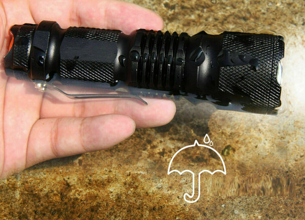 Super Bright 90000LM LED USB Rechargeable Flashlight LED Tactical light Torch - Lets Party