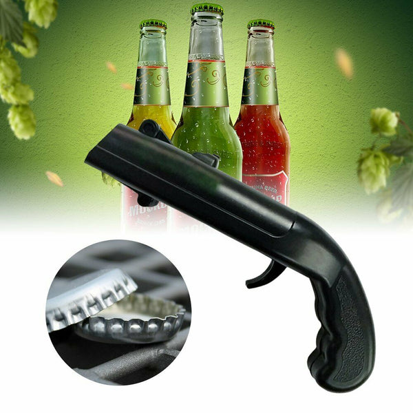 Beer Gun Bottle Opener Launcher Drinking Game Cap Plastic Shooter for Party - Lets Party