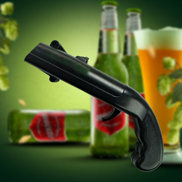 Beer Gun Bottle Opener Launcher Drinking Game Cap Plastic Shooter for Party - Lets Party