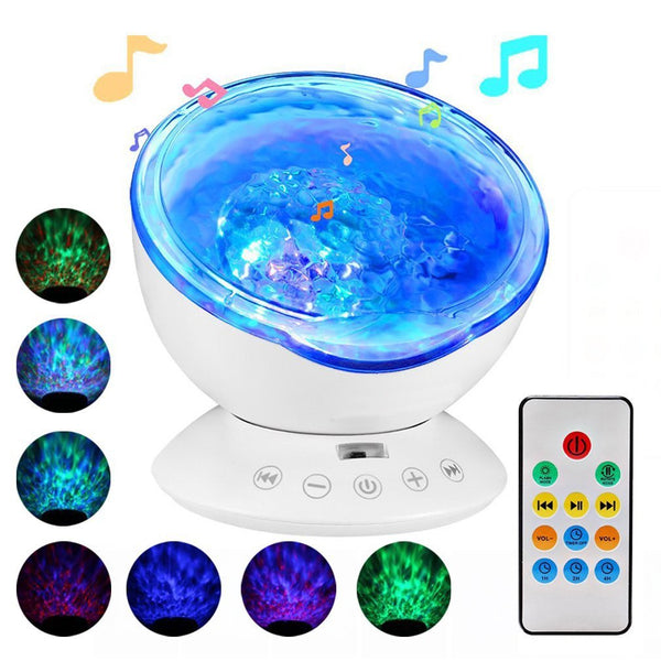 LED Night Light Projector Galaxy Starry Ocean Star Sky Baby Room Party Lamp - Lets Party