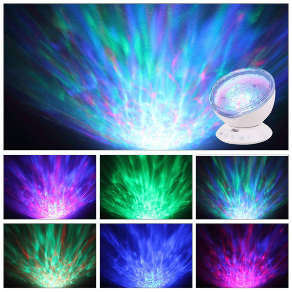 LED Night Light Projector Galaxy Starry Ocean Star Sky Baby Room Party Lamp - Lets Party