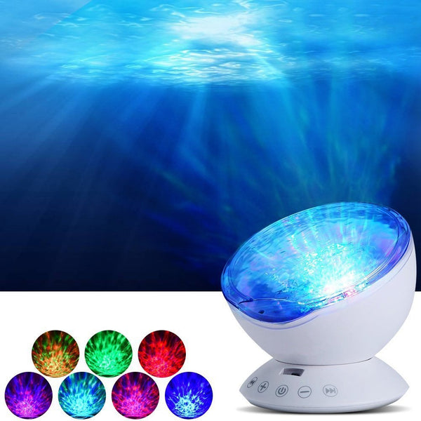 LED Night Light Projector Galaxy Starry Ocean Star Sky Baby Room Party Lamp - Lets Party