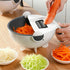 Kitchen Cutter Assist Slicer Vegetable Potato Onion Carrot Grater Chopper 9 IN 1 - Lets Party