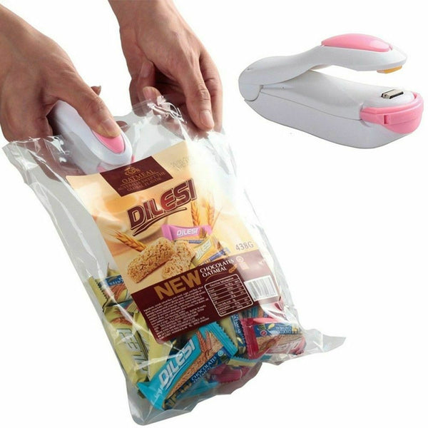 Mini Plastic Bag Sealer Heat Sealing Machine Handheld Portable Seal Packing AU - Lets Party