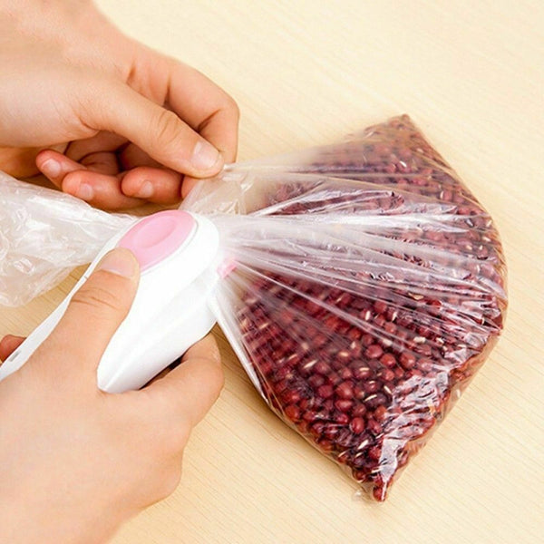 Mini Plastic Bag Sealer Heat Sealing Machine Handheld Portable Seal Packing AU - Lets Party