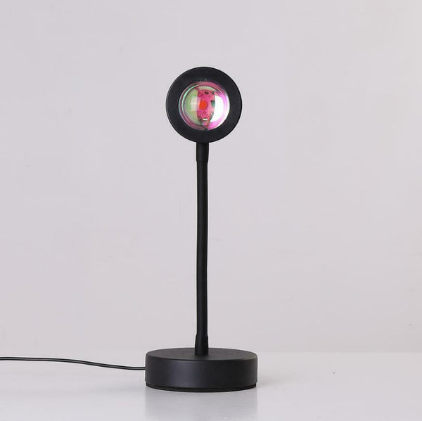 RGB Sunset Lamp Rainbow Projection LED Modern Romantic RGB Remote Control Light - Lets Party