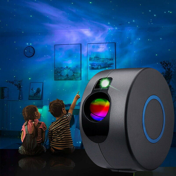 3D LED Starry Sky Star Projector Nebula Night Light Lamp Baby Room Galaxy Party - Lets Party