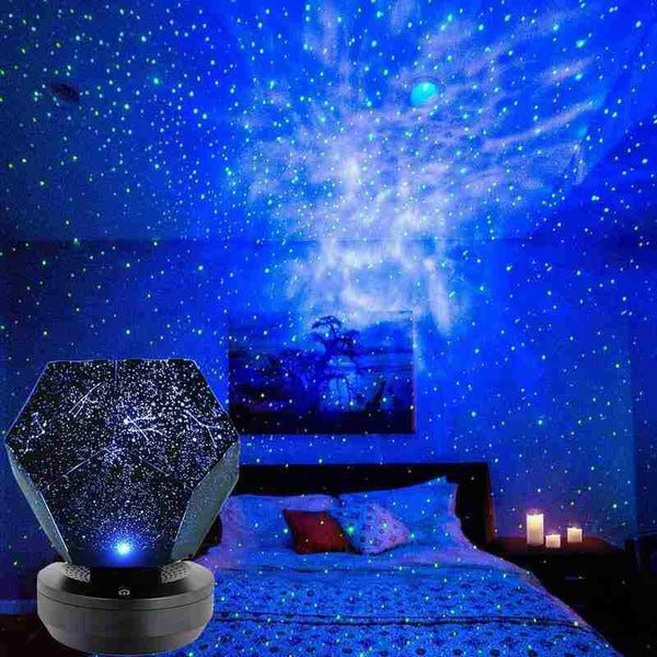 LED Galaxy Starry Night Light Laser Projector Ocean Star Sky Party Lamp HG - Lets Party
