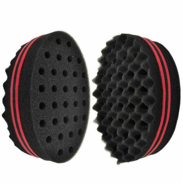 1/2Wave Barber Hair Brush Sponge for Dreads Afro Locs Twist Curl Coil Magic Tool - Lets Party