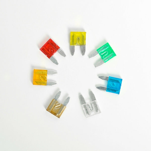 220pcs Assorted Mini Fuse Blade Fuses Set Auto Car Truck Assortment Kits ATM APM - Lets Party