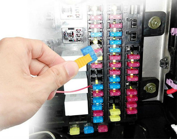 220pcs Assorted Mini Fuse Blade Fuses Set Auto Car Truck Assortment Kits ATM APM - Lets Party