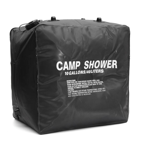 40L Portable Solar Heating Outdoor Camp Shower Bag AU Stock - Lets Party