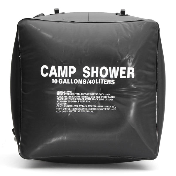 40L Portable Solar Heating Outdoor Camp Shower Bag AU Stock - Lets Party