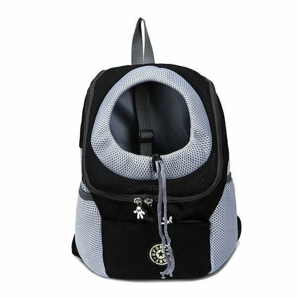 Puppy Travel Mesh Pet Dog Carrier Backpack Front Travel Portable Shoulder Bag AU - Lets Party