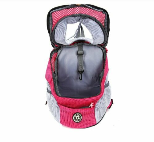 Puppy Travel Mesh Pet Dog Carrier Backpack Front Travel Portable Shoulder Bag AU - Lets Party