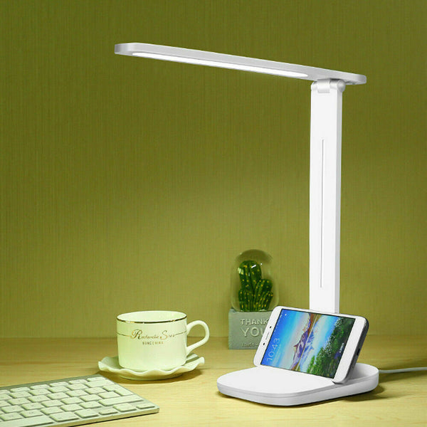 Touch LED Desk Lamp Bedside Study Reading Table Light Usb Ports Dimmable Au - Lets Party