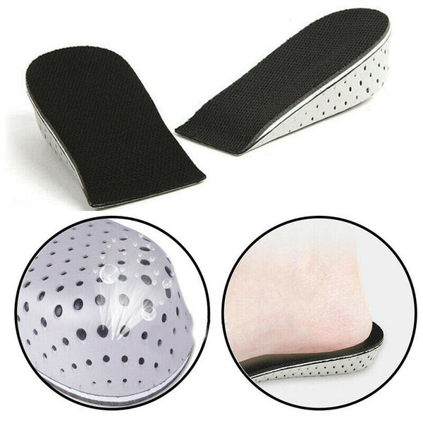 Unisex Insole Heel Lift Insert Shoe Pad Height Increase Cushion Elevator Taller - Lets Party