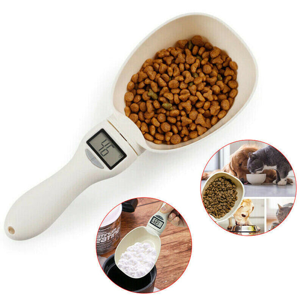 Measuring Spoon Cup Pet Food Water Scoop Kitchen Scale Spoon Led Display AU - Lets Party