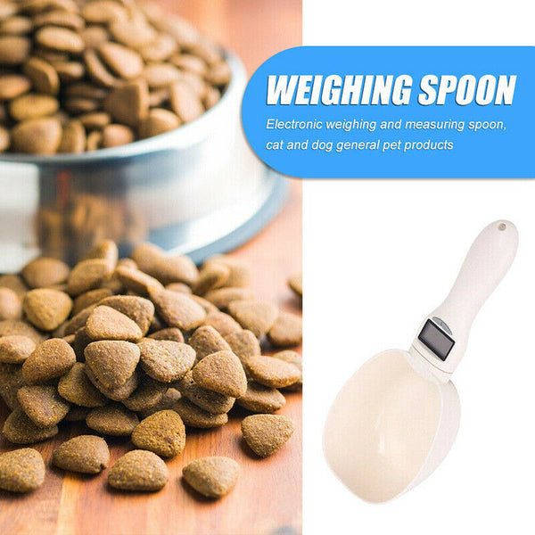 Measuring Spoon Cup Pet Food Water Scoop Kitchen Scale Spoon Led Display AU - Lets Party