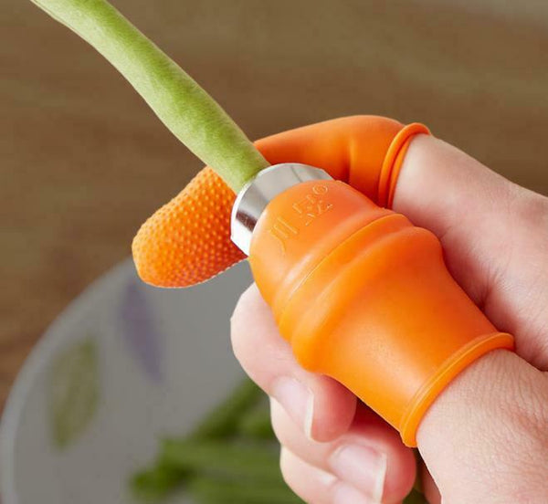 Garden Silicone Thumb Knife, Universal Finger Cutter Vegetable Gardening-Tool AU - Lets Party