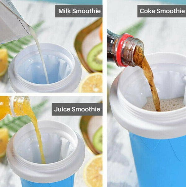 Slushie Maker Cup Quick Freeze Magic Squeeze Cup Milkshake Cup Ice Cream Maker - Lets Party