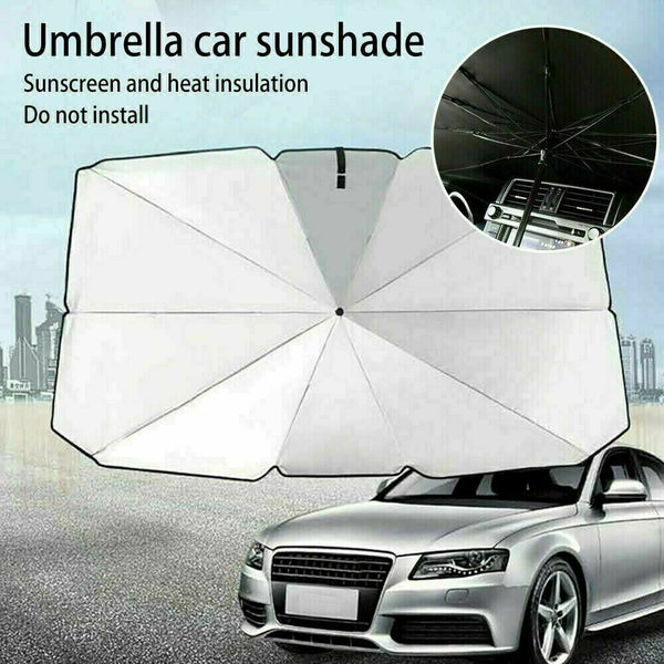 Foldable Car Windshield Sunshade Umbrella Front Window Cover Visor Sun Shade - Lets Party