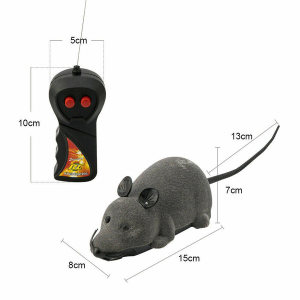 Pet Cat Puppy Toy Wireless Remote Control Electronic Rat Mouse Mice Toys - Lets Party