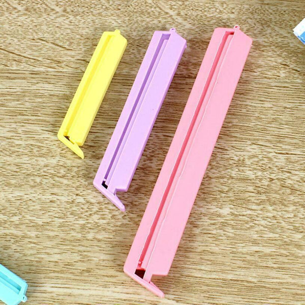 Plastic Sealing Bag Clip Sealer Clamp Kitchen Storage Food Snack Chips Seal Tool - Lets Party