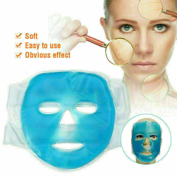 Cooling Mask Patch Hot Cold Gel Pack Beauty Relax Medical Facial Skin Care - Lets Party