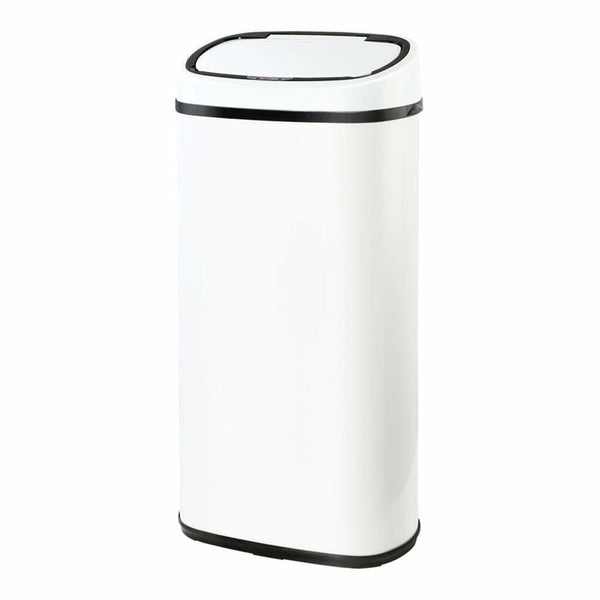 Devanti 68L Sensor Bin White - Lets Party