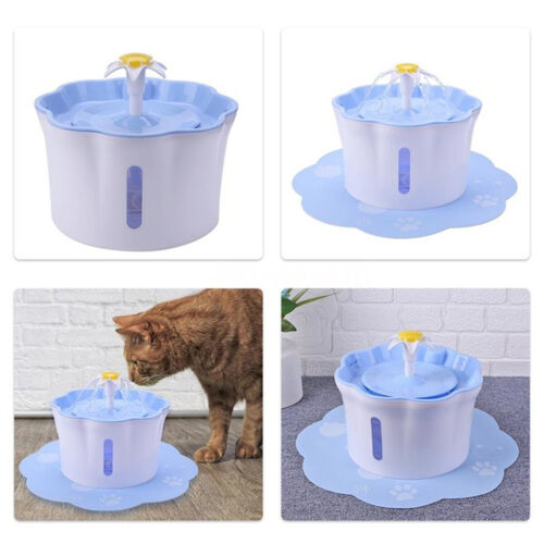 2.6L Cat Dog Water Fountain USB Automatic Water Dispensers Automatic Feeder - Lets Party