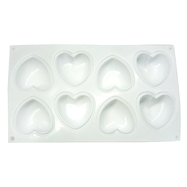 Love Heart Shaped Silicone Mould Bakeware Chocolate Cake Ice Baking Mold Diy Au - Lets Party