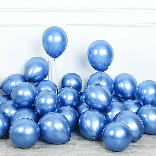 40cm Thick Chrome Metallic Balloon Birthday Wedding Party Balloons - Lets Party