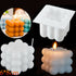 6*8cm 3D Cube Candle Mold DIY Silicone Soy Wax Bubble Cake Dessert Plaster Mould - Lets Party