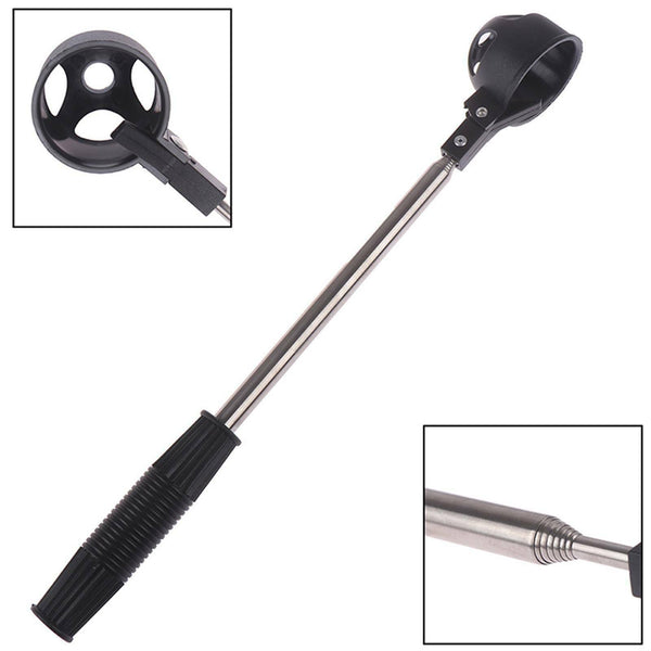 2M Golf Ball Scoop Pick Up Retriever Stainless Steel Tool Saver Shaft - Lets Party