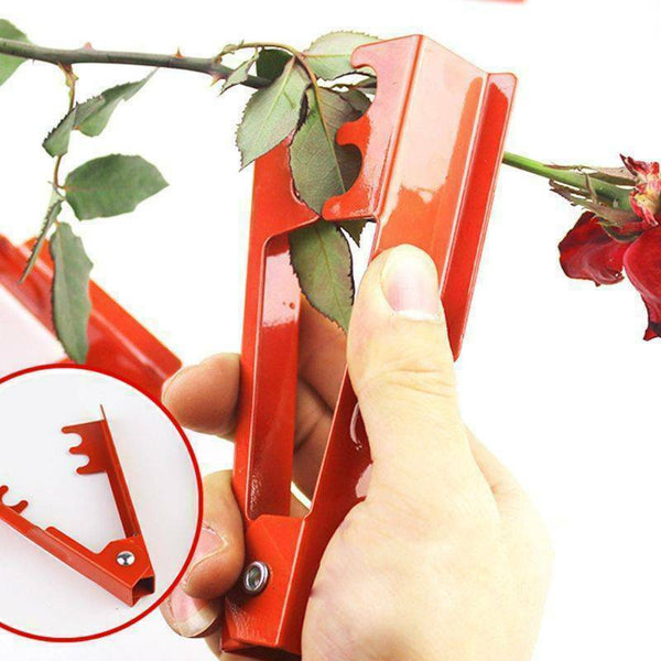 Metal Holly Remover Gardening Rose Stem Flower Floristry Stripper Thorn Leaf AU - Lets Party